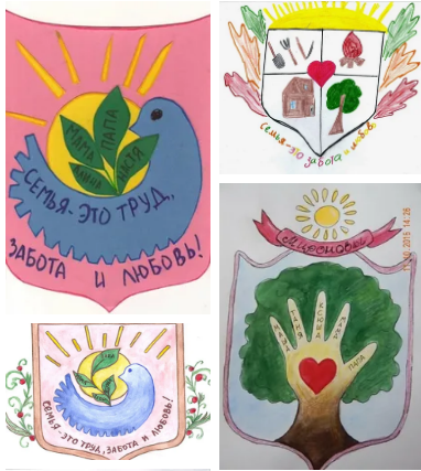 Герб моей семьи рисунки