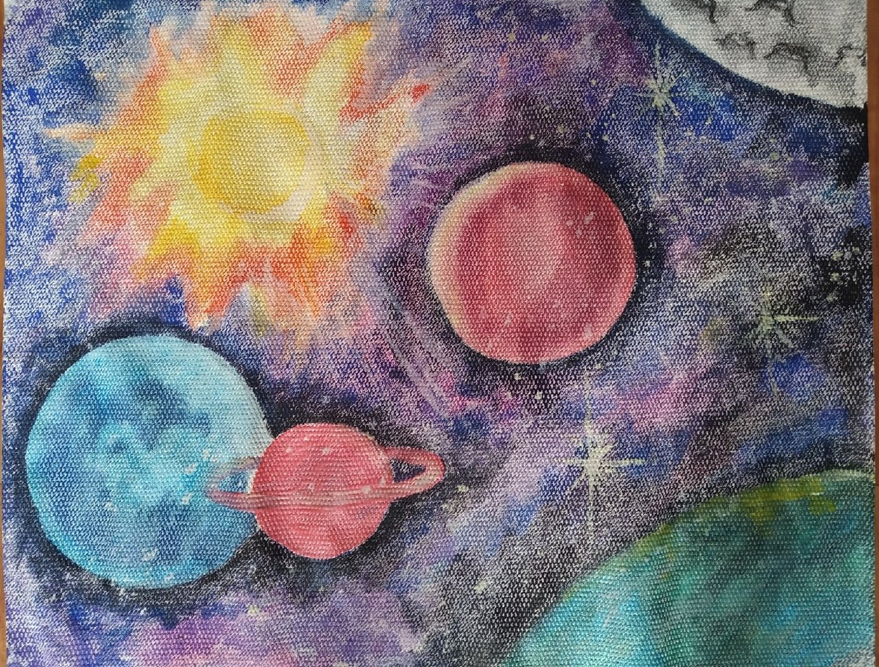 Рисунок космос 6 класс изо. Космос глазами детей. Рисование космос. Вселенная рисунок. Космос рисунок для детей.