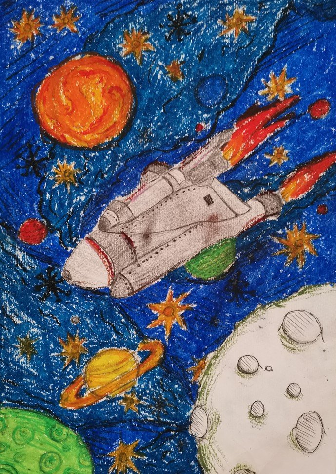 Таинственный космос рисунки. Рисование космос. Детский рисунок космос. Рисок о космосе. Рисунок на космическую тему.