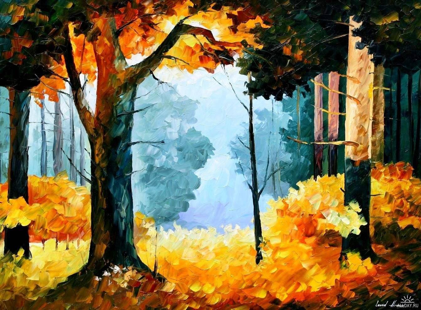 Осенние пейзажи Арцихов Леонид