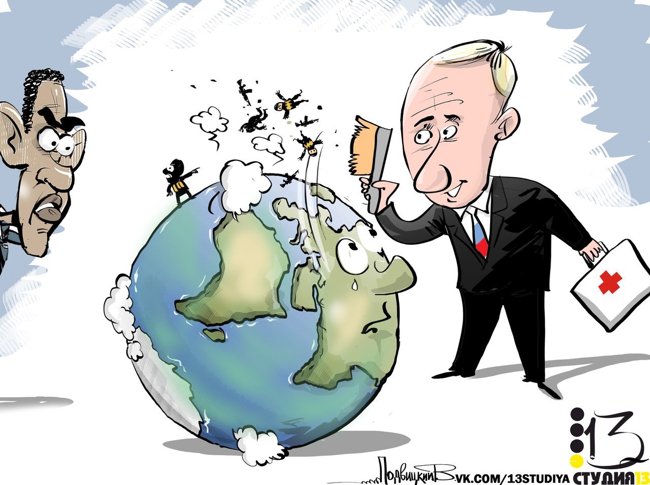 Политика в России карикатура