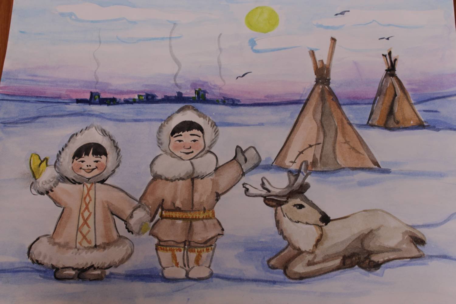 Рисование народов севера
