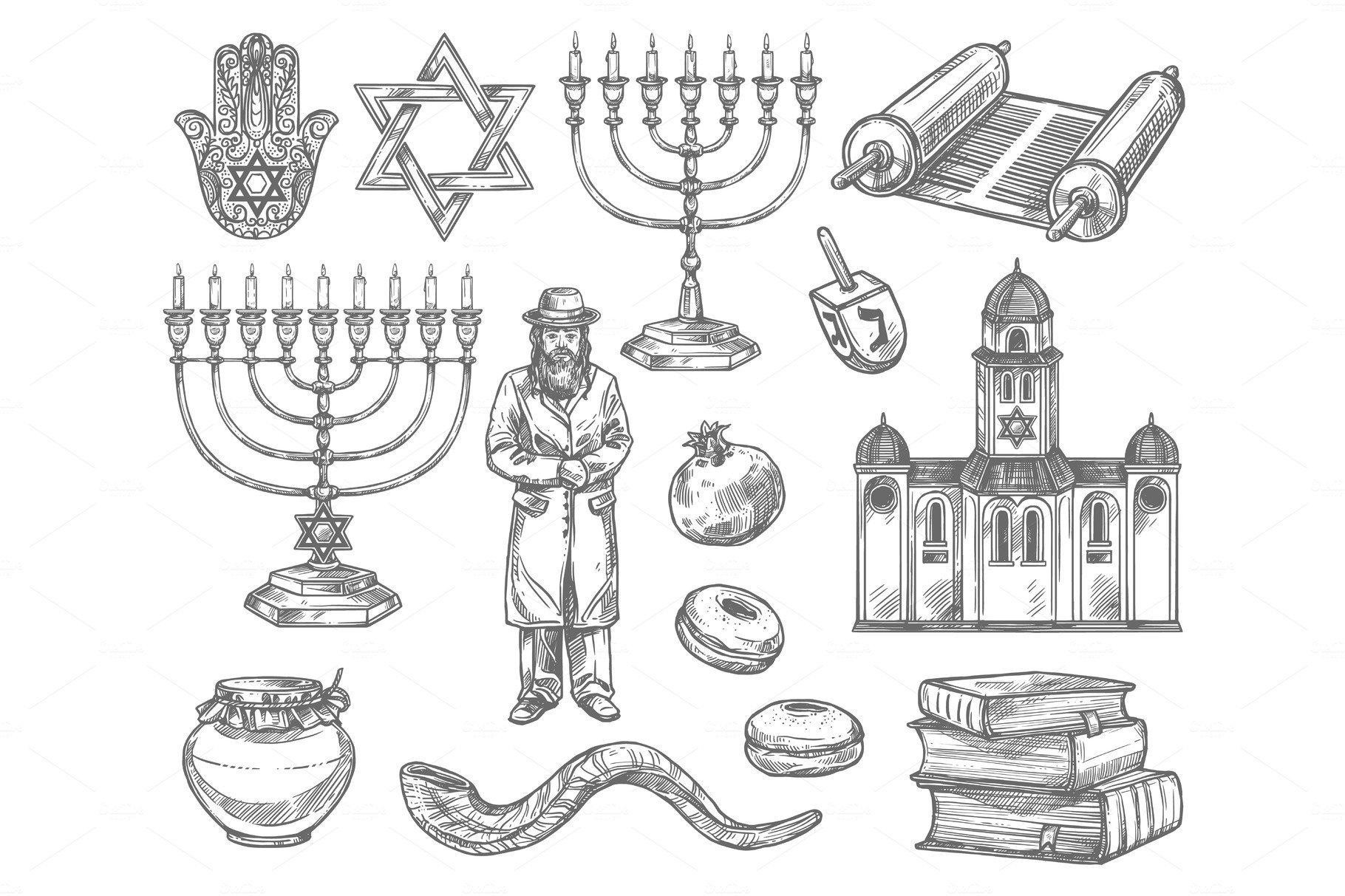 Символы и атрибуты иудаизма