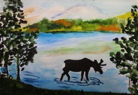 Рисунок на тему моя Чувашия