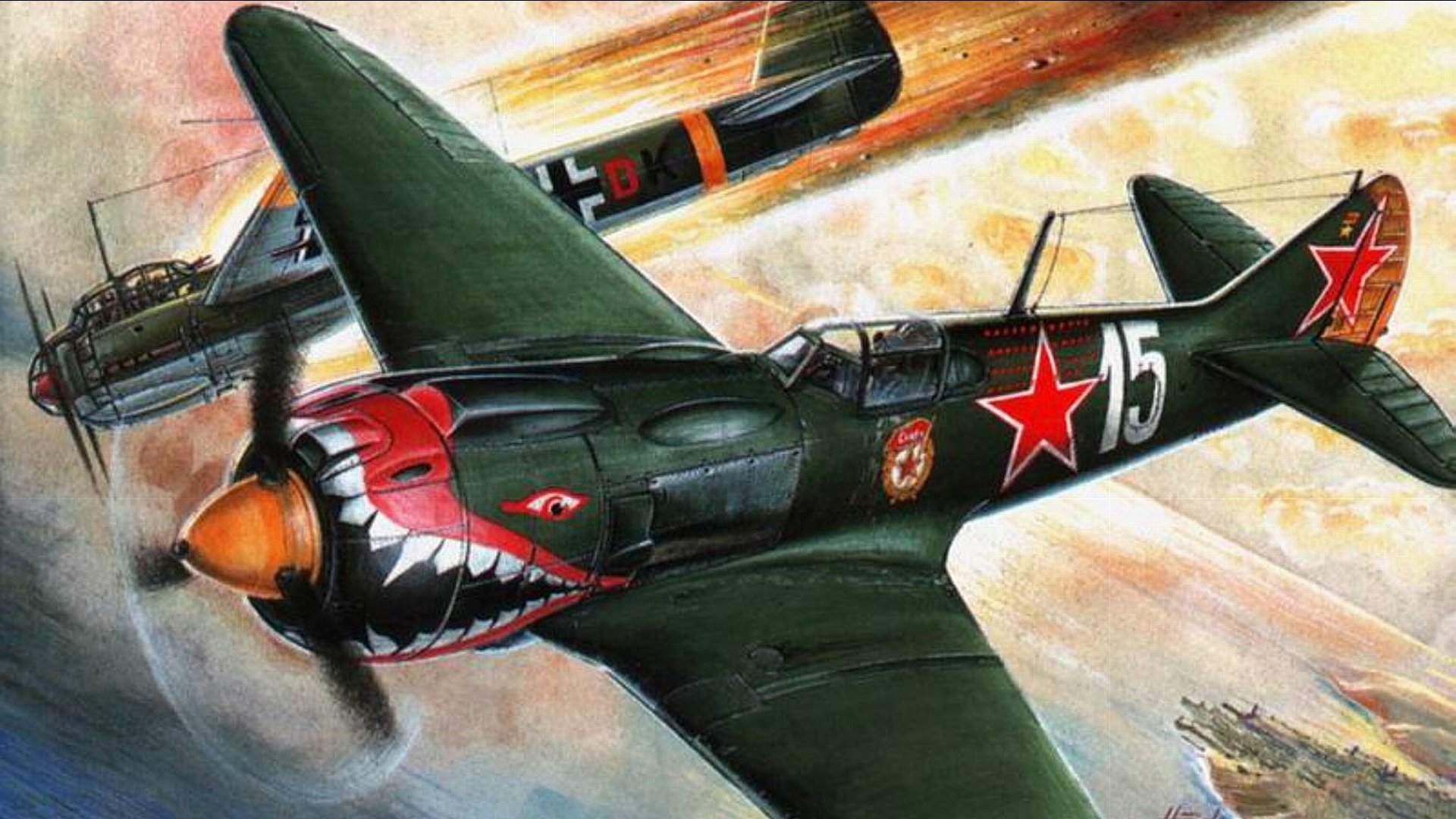 Советские истребители второй мировой войны 1941-1945гг