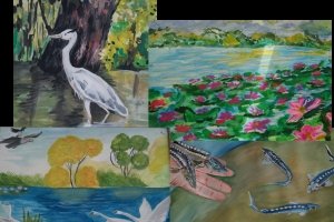 Рисунок на тему пейзаж