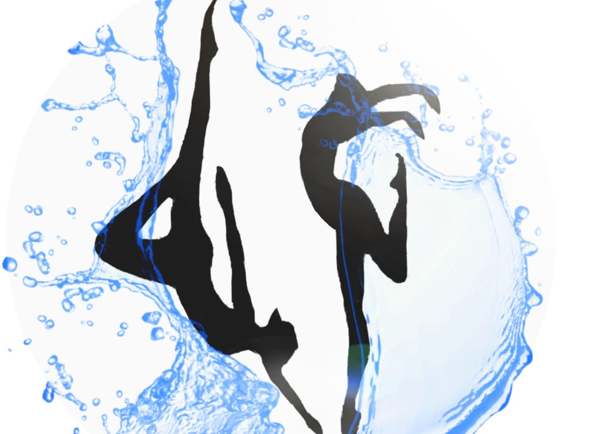 Рисунок на тему синхронное плавание