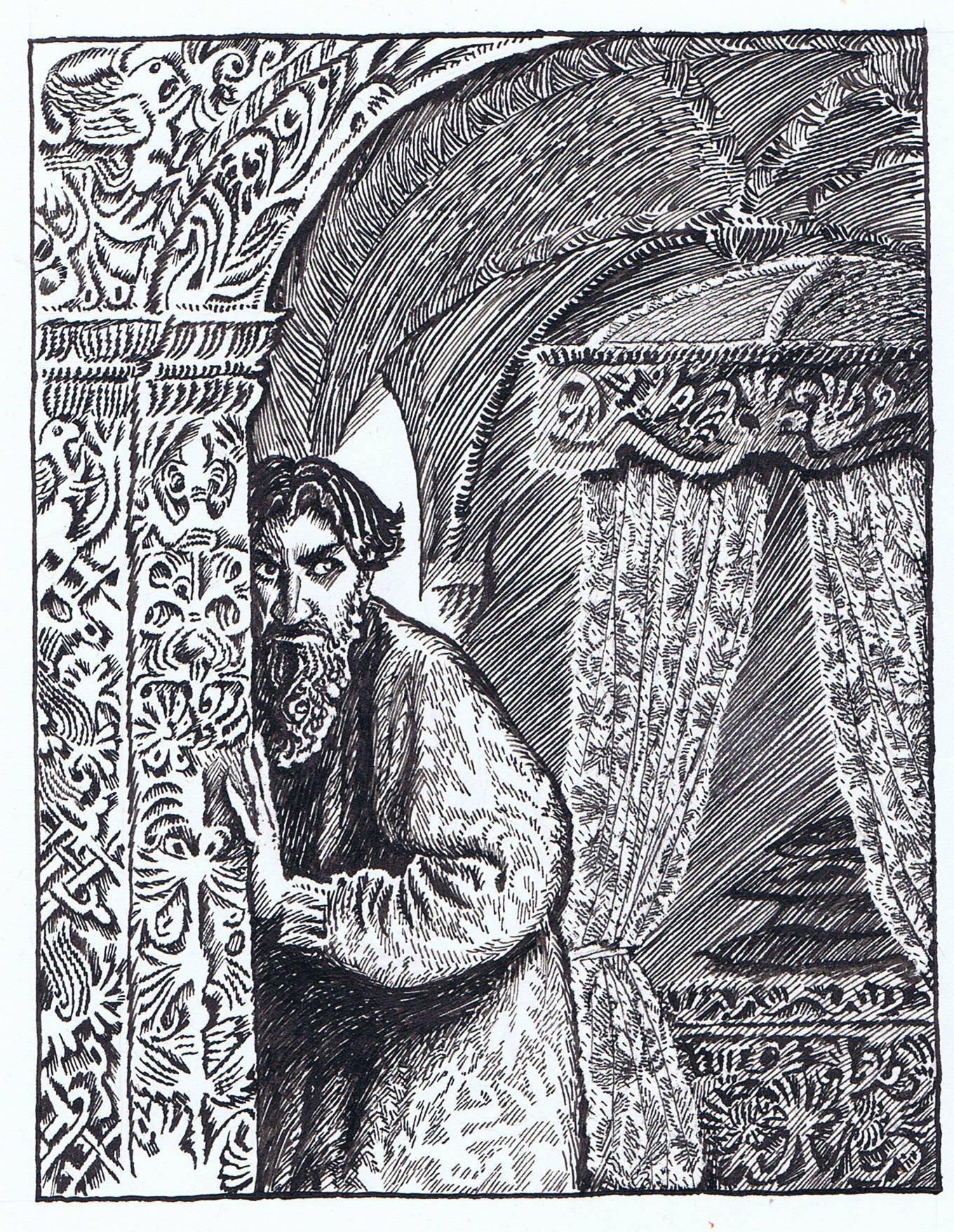 Борис Годунов иллюстрации к произведению Пушкина