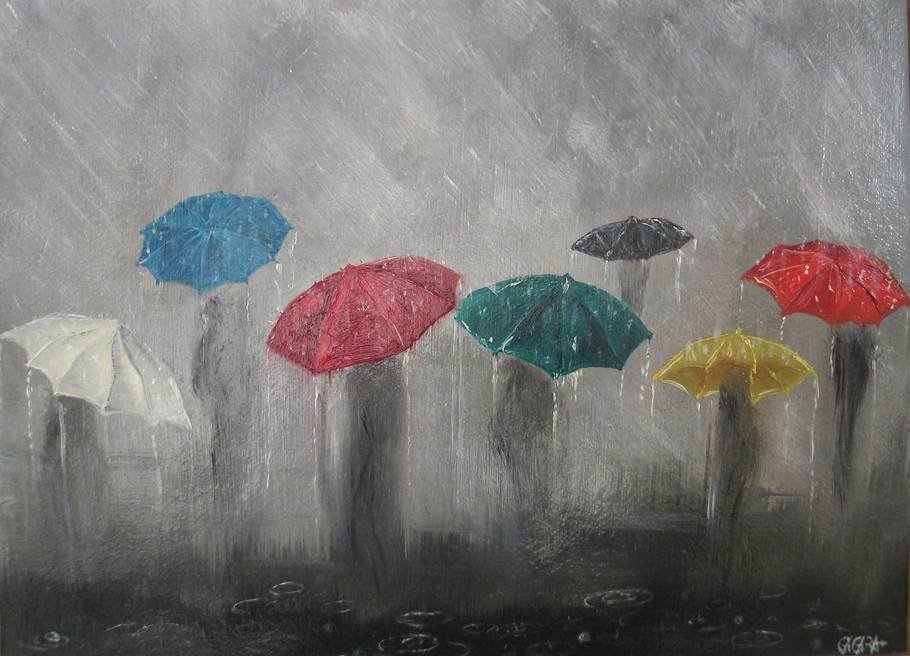 Тема дождливая погода. Дождь рисунок. Рисование дождя. Рисование идет дождь. Рисование дождя красками.