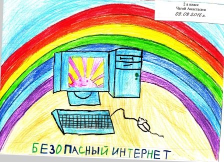 Рисунок на тему интернет