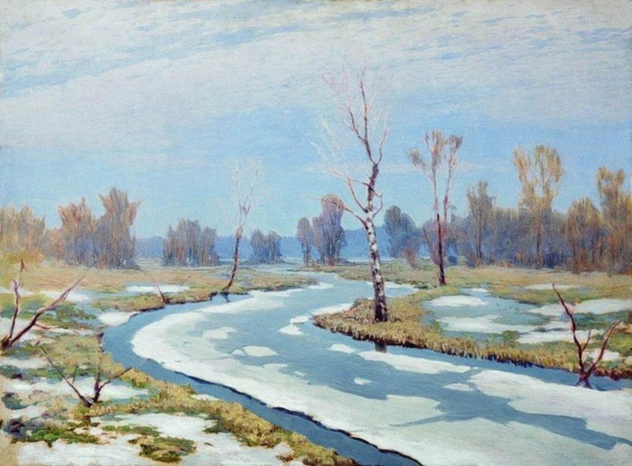 Архип Иванович Куинджи ранняя Весна картина
