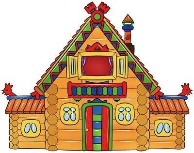 Изба раскраска