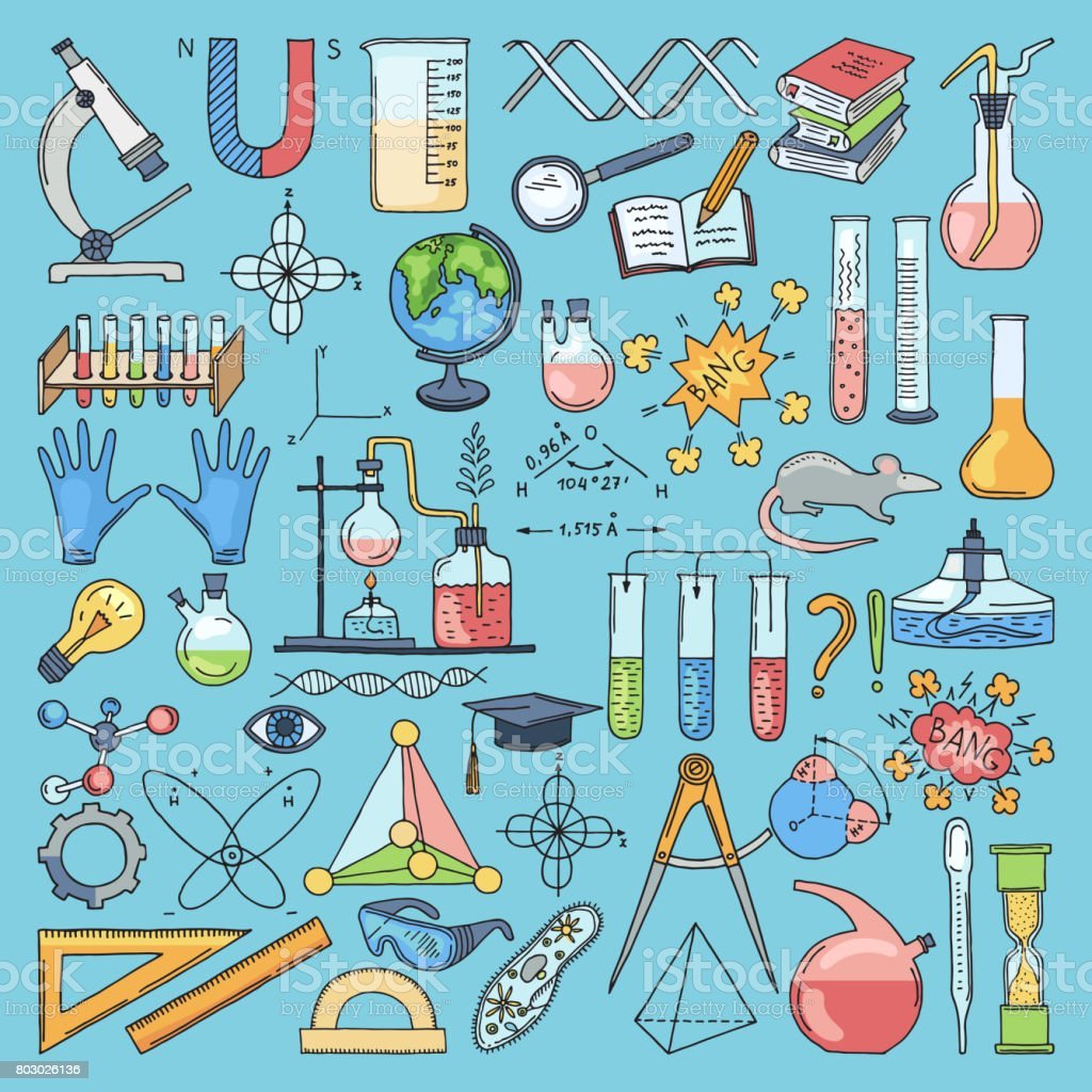 Рисунок по биологии наука и техника