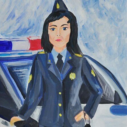 Конкурс мой папа полицейский