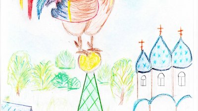 Иллюстрации к Золотому петушку Пушкина