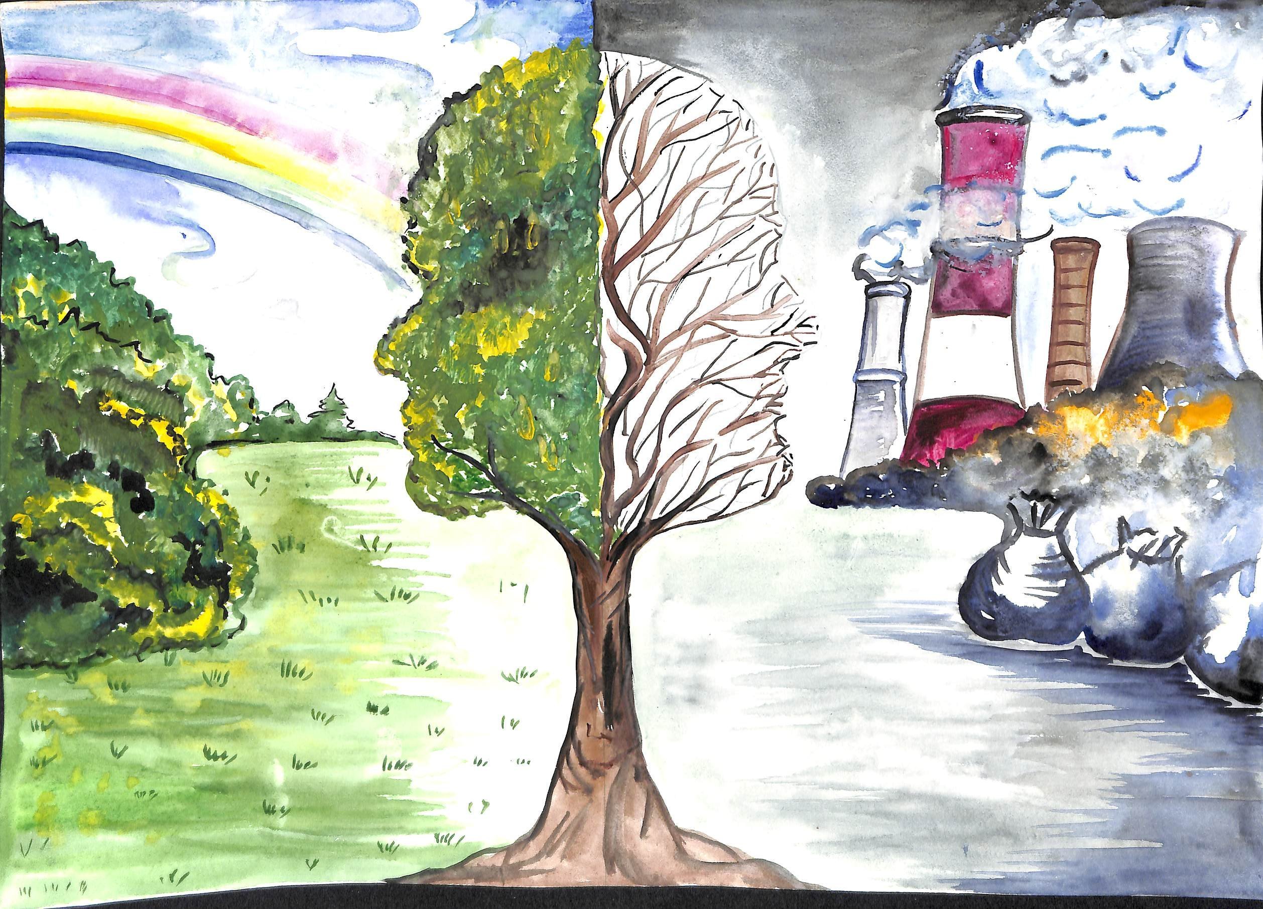 Идеи рисунков на тему экология