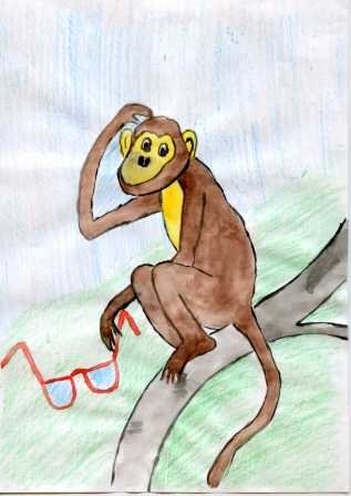 Мартышка и очки