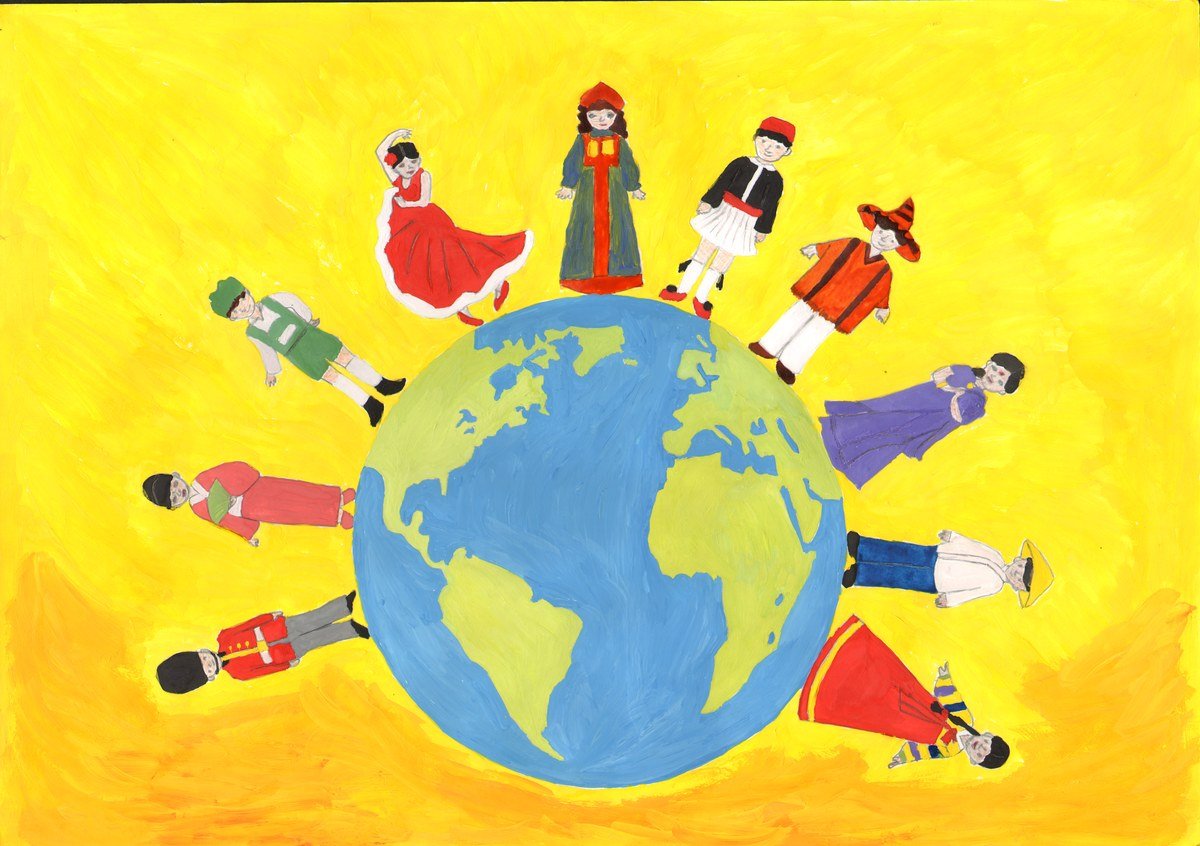 Дружба народов 4 класс. Рисунок на тему Дружба народов. Дружба народов рисунок для детей.