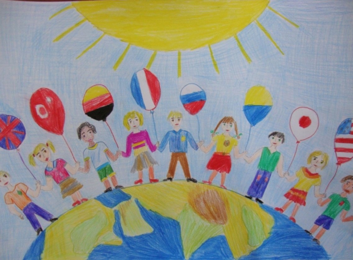 День защиты детей рисунки 7 класс