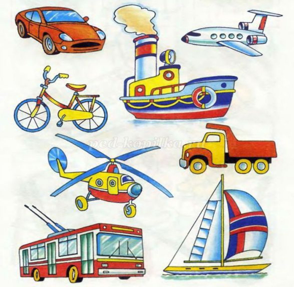 Детям о транспорте. Транспорт для дошкольников. Транспорт в ДОУ. Транспорт для детей в детском саду.