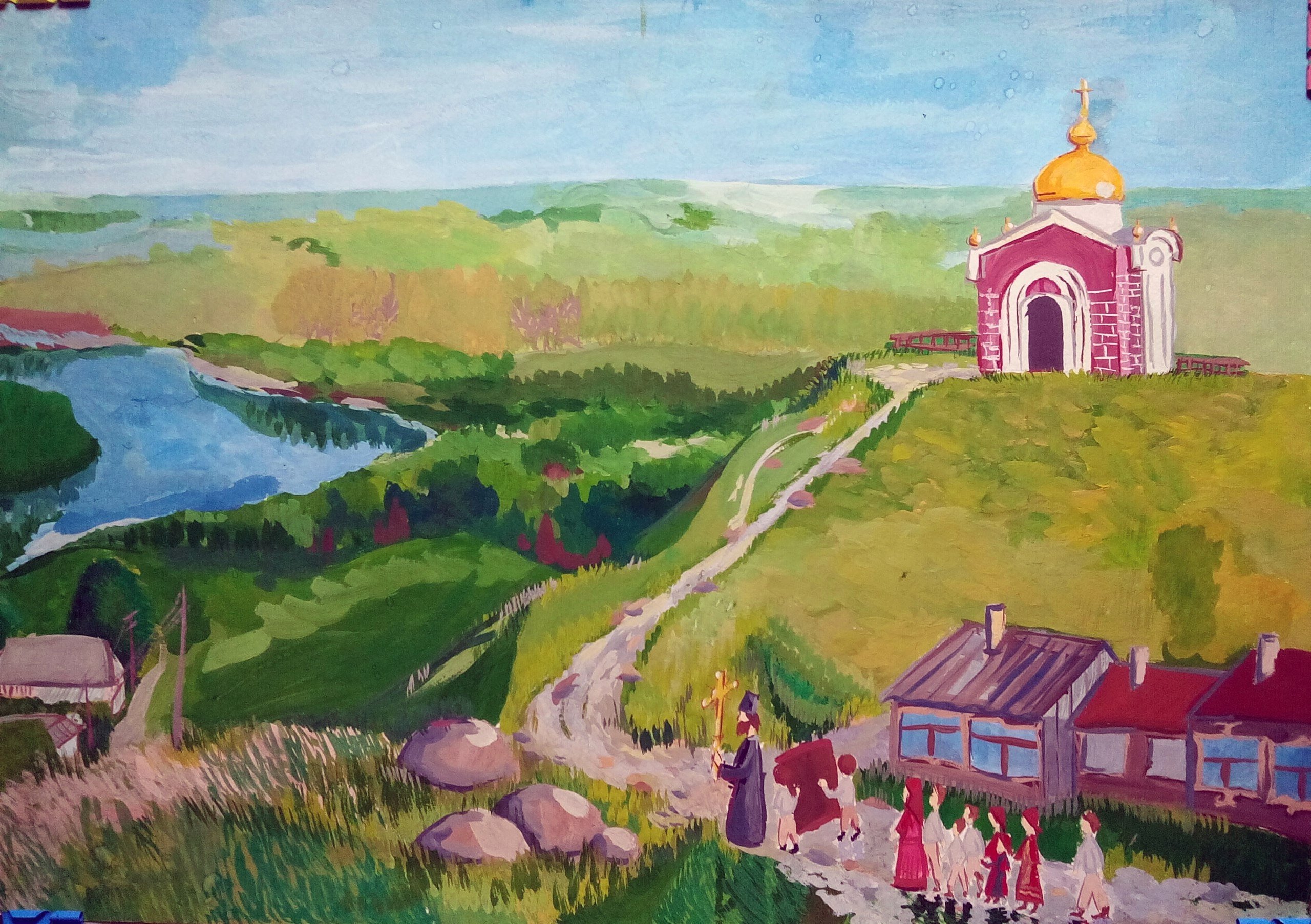 Рисунок на тему Ульяновская область