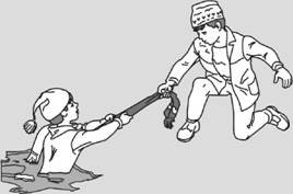 Рисунок на тему тонкий лед