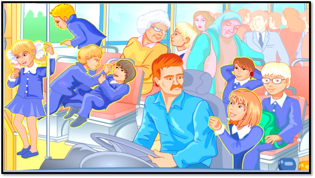 Поведение в автобусе для детей. Поведение в транспорте. Поведение в общественном транспорте для детей. Общественный транспорт для детей. Дети в общественных местах.