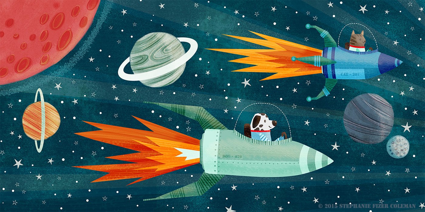 Зарядка космос для детей. Детям о космосе. Космические иллюстрации. Рисунок на космическую тему. Космос иллюстрация.