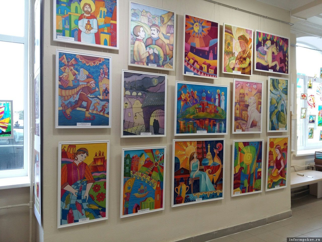 Выставка детских работ в художественных школах
