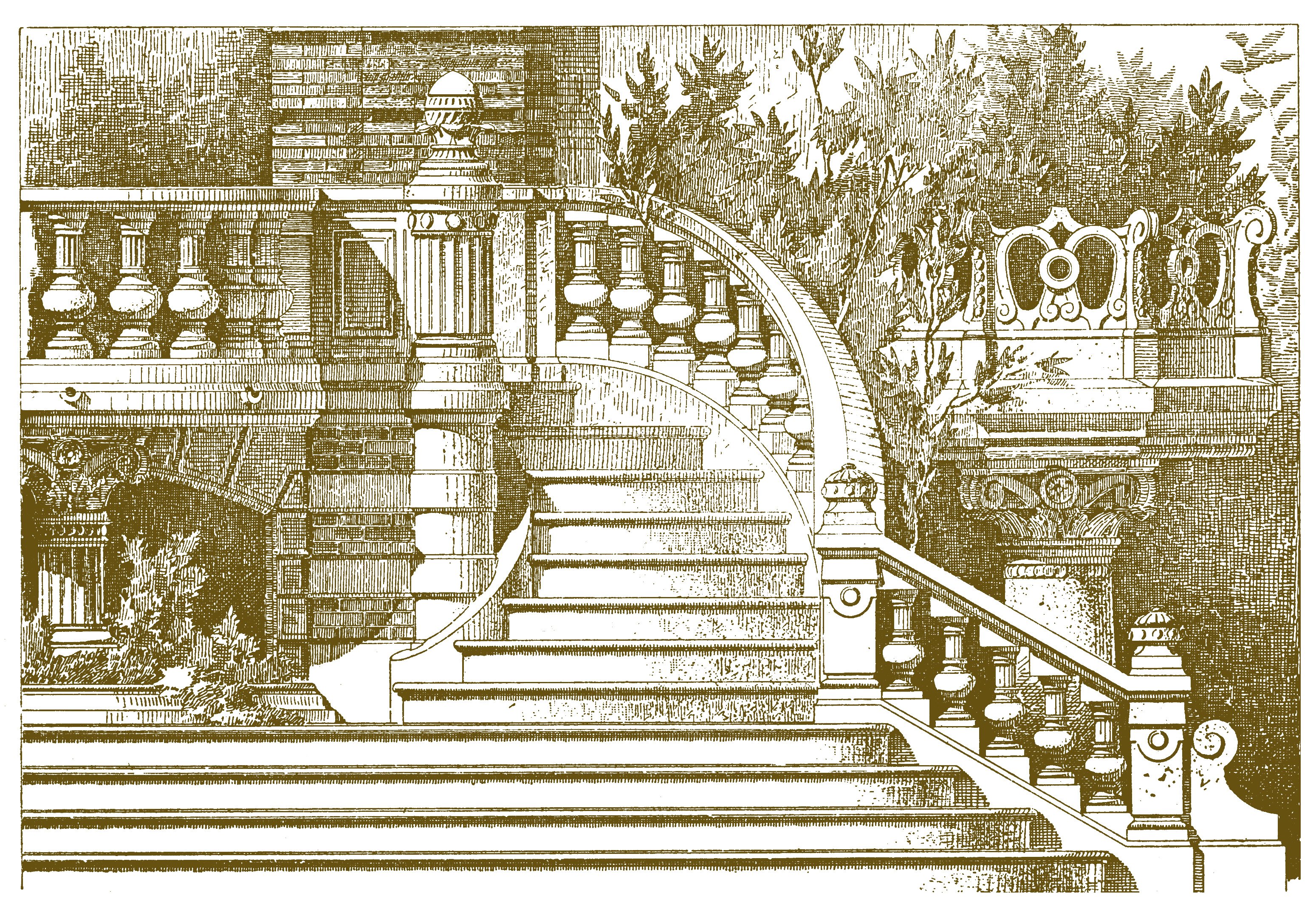 Ступени человеческого века. Лестница Барокко. Лестница во Дворце. Лестница гравюра. Мраморная лестница в саду.