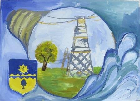 Ротонда Волжский рисунок