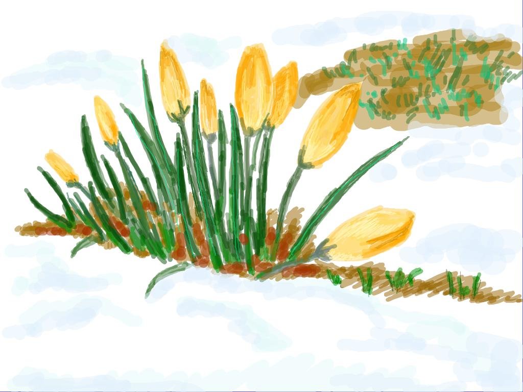 4 класс приход весны. Весенние рисунки. Рисование весенних цветов.
