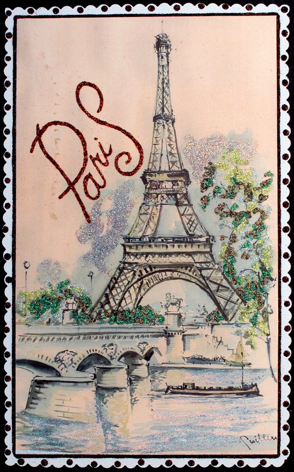 Винтажные открытки Франция