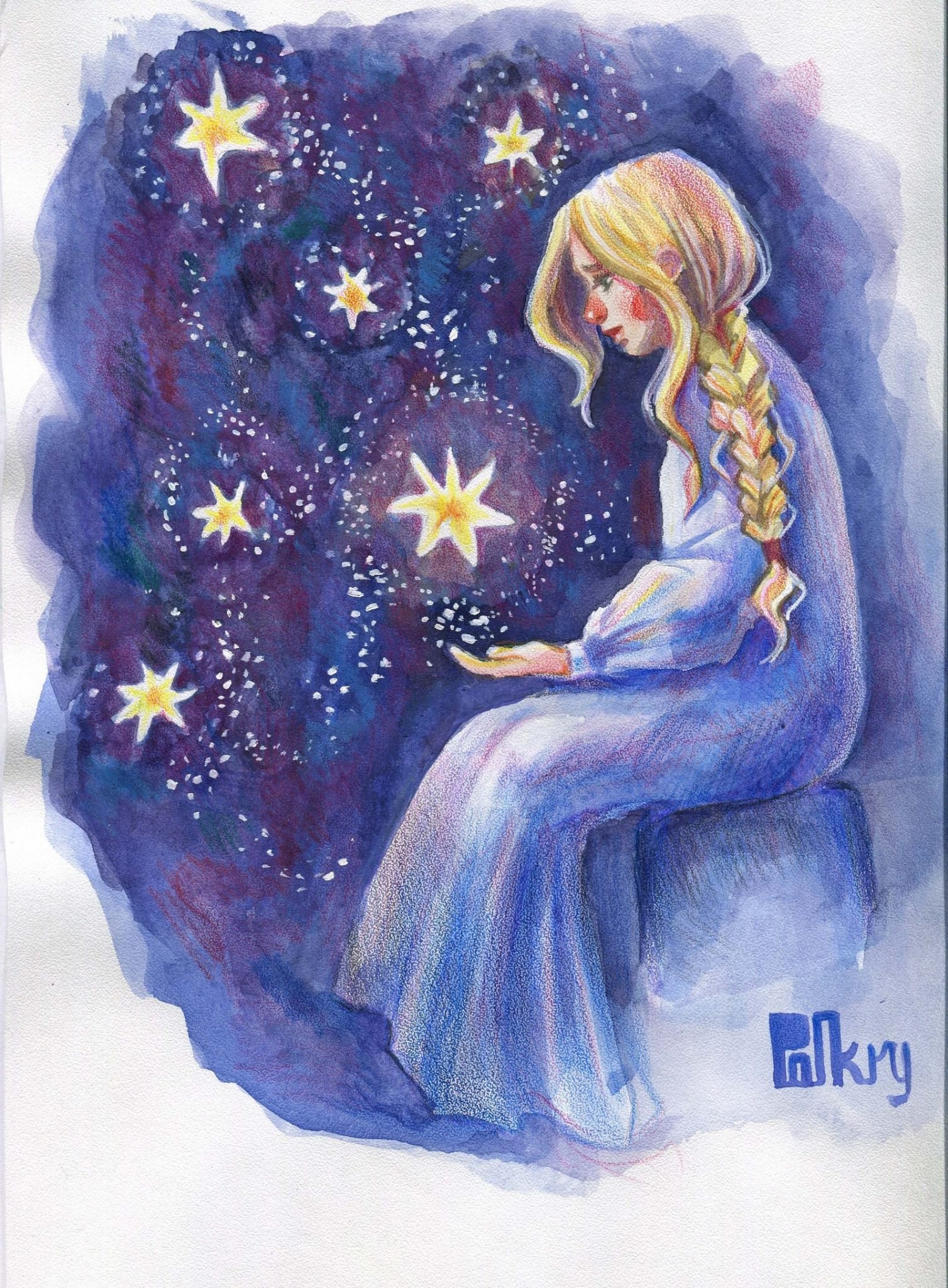 Принцесса Эрна синяя звезда
