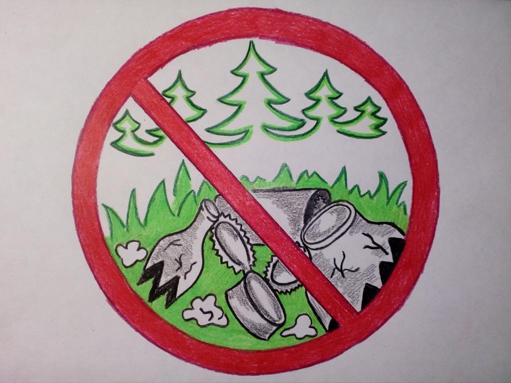 Рисунок как защитить природу