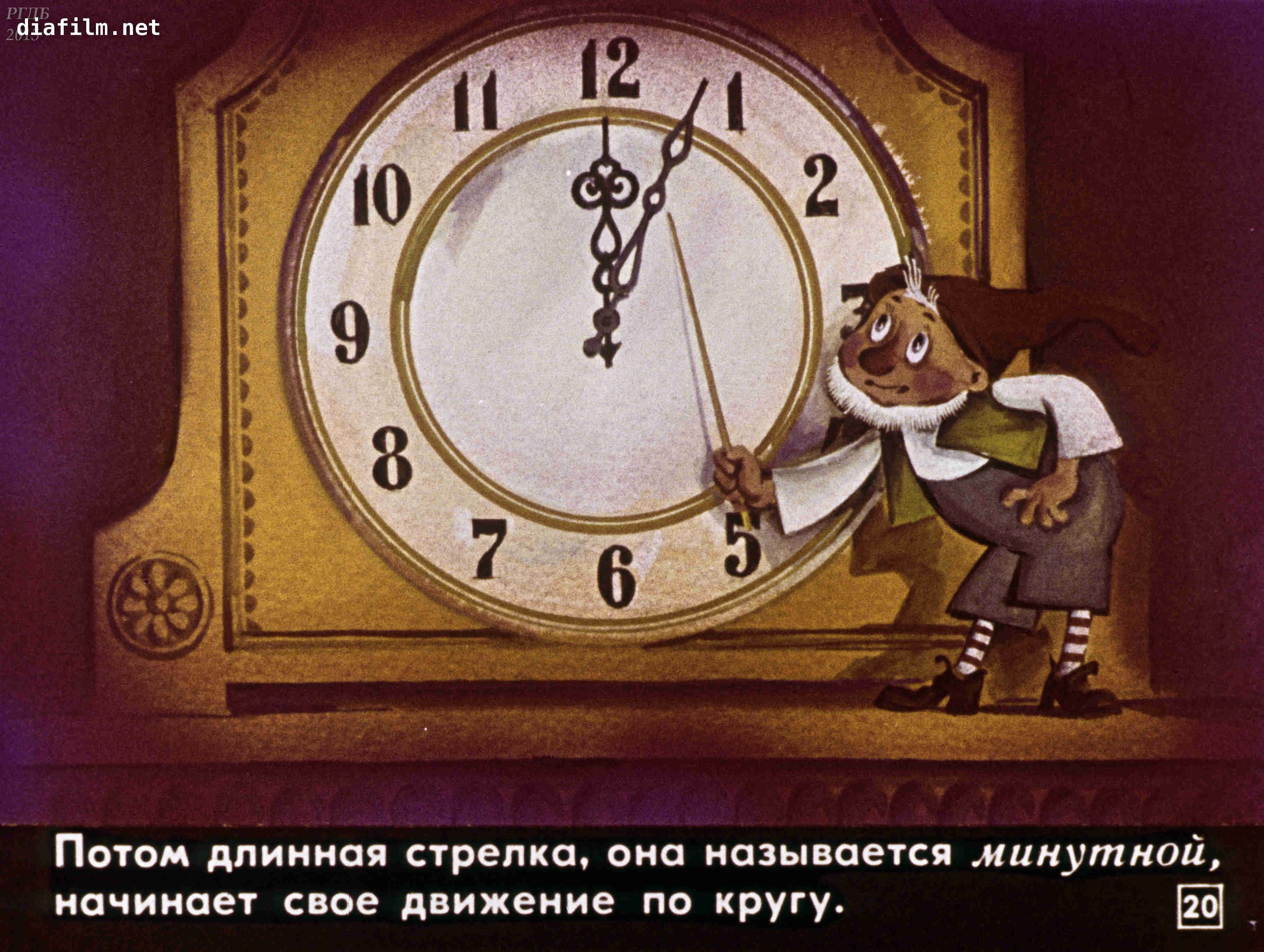 Сказки о часах и времени для детей