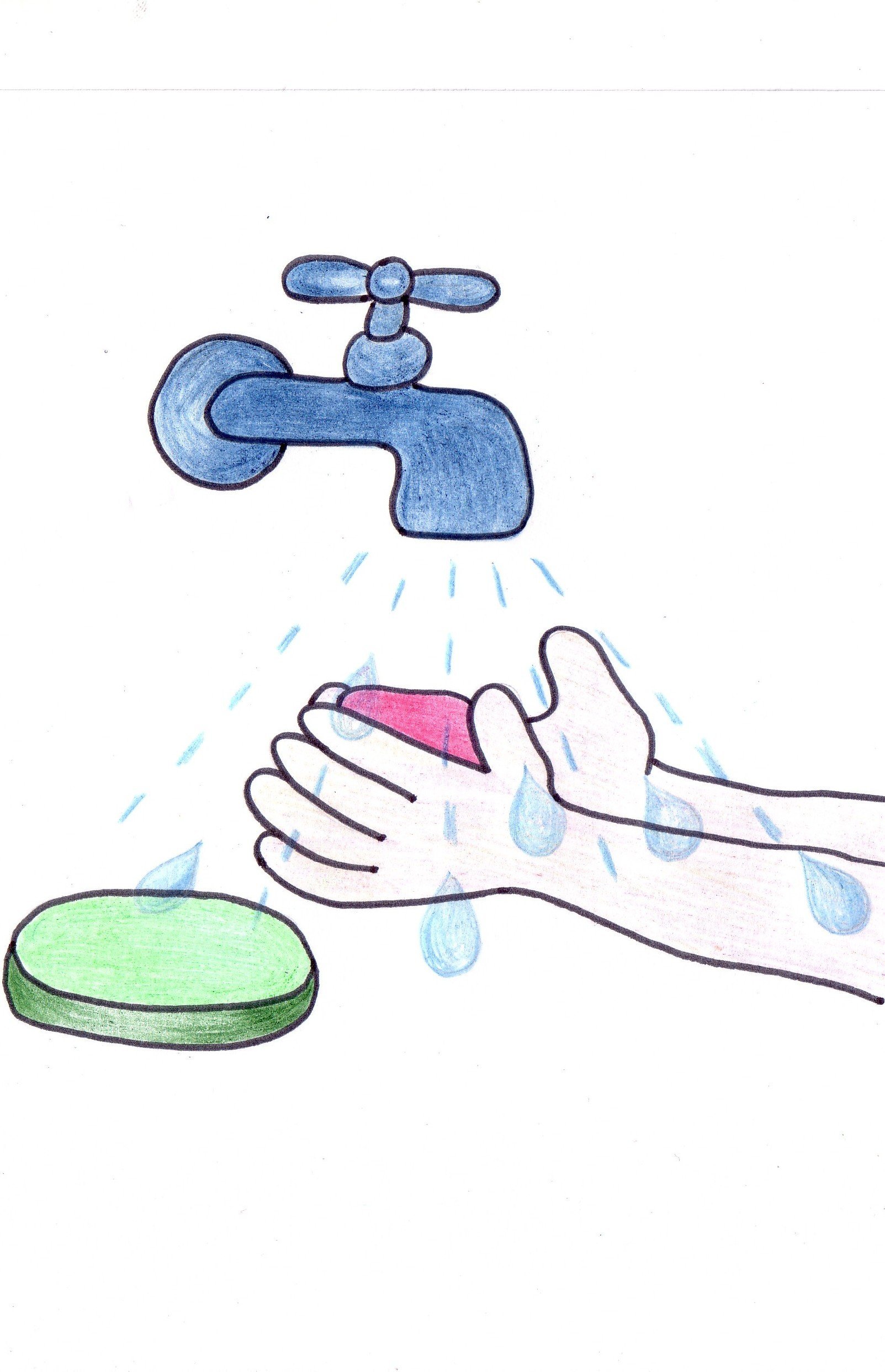 Гигиена мытья рук для детей