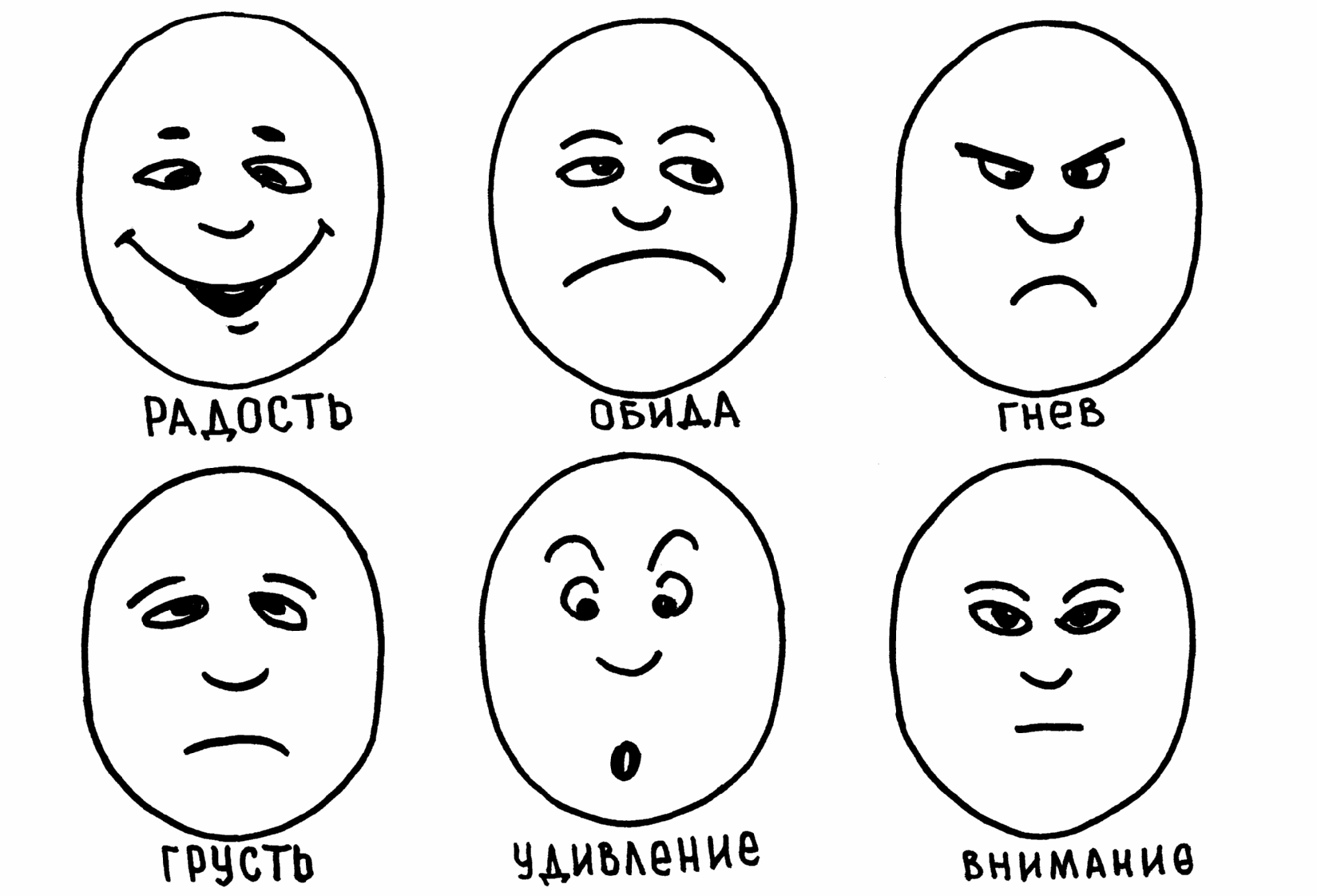 картинки изображающие эмоции