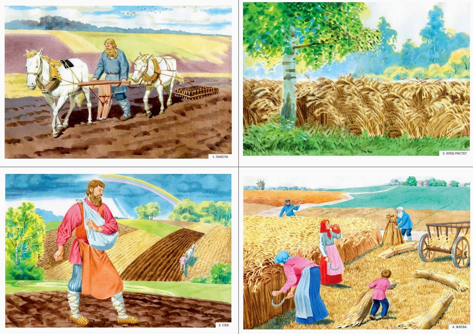 Земледелие крестьян