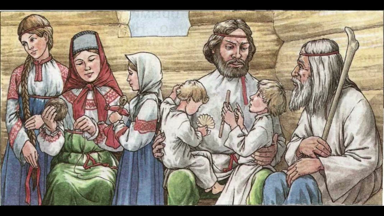 Дети в древней Руси