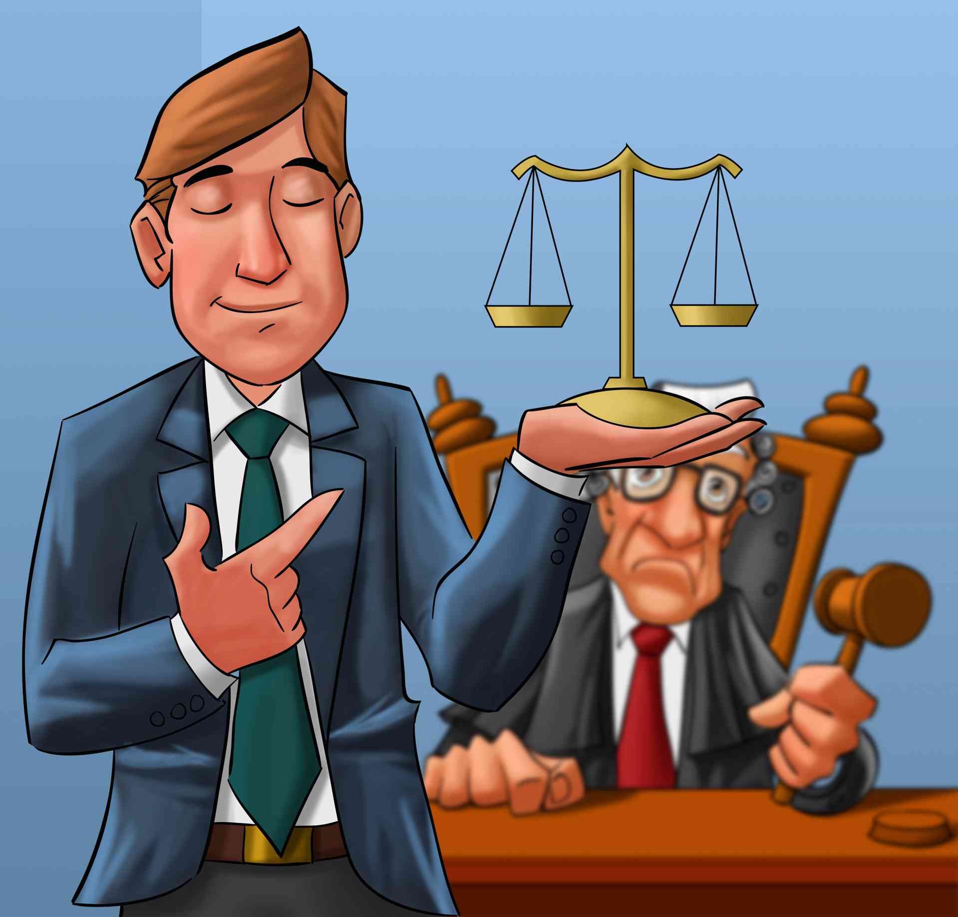 Прокурор и адвокат в суде рисунки