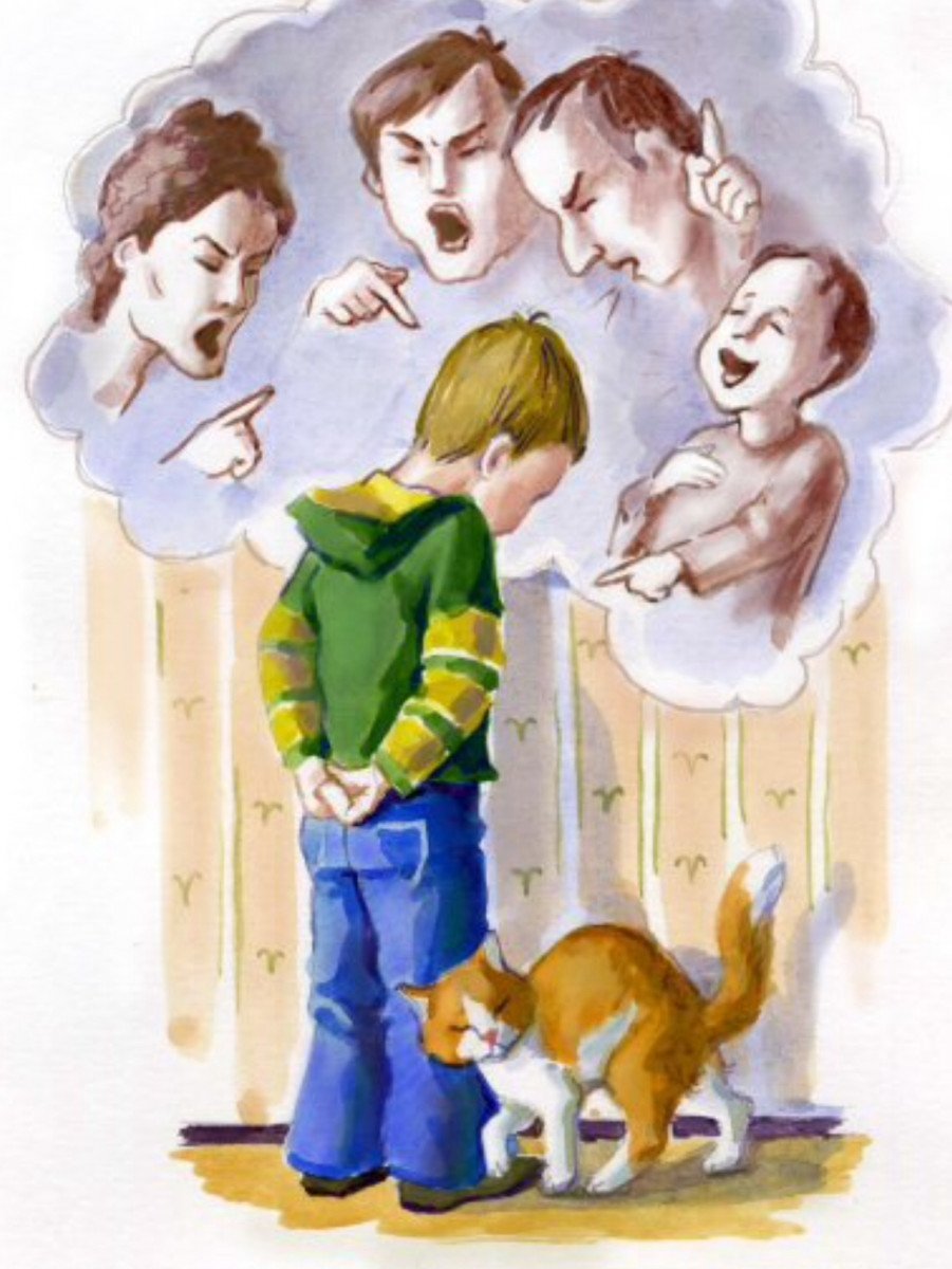 Эмоции в семье иллюстрации