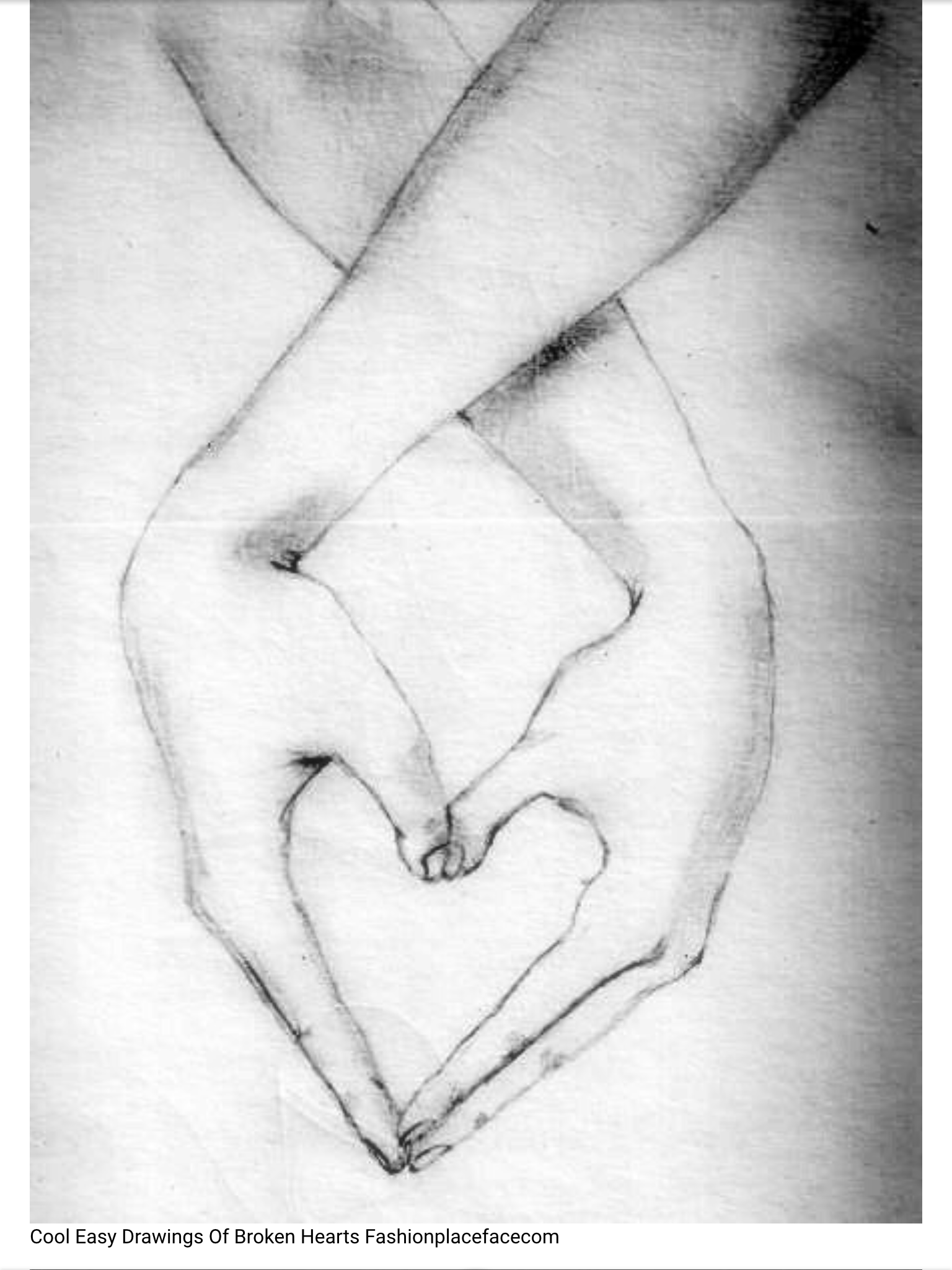 Рисунки на руках любовь