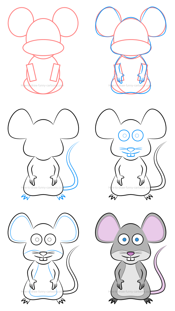 Как легко нарисовать мышку. Рисунки для начинающих. Рисование для детей мышка. Рисования мышки пошагово. Легкая мышка для рисования.