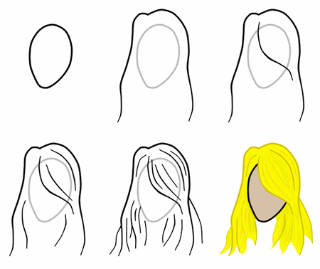 Легкие рисунки женщин для начинающих (47 фото)