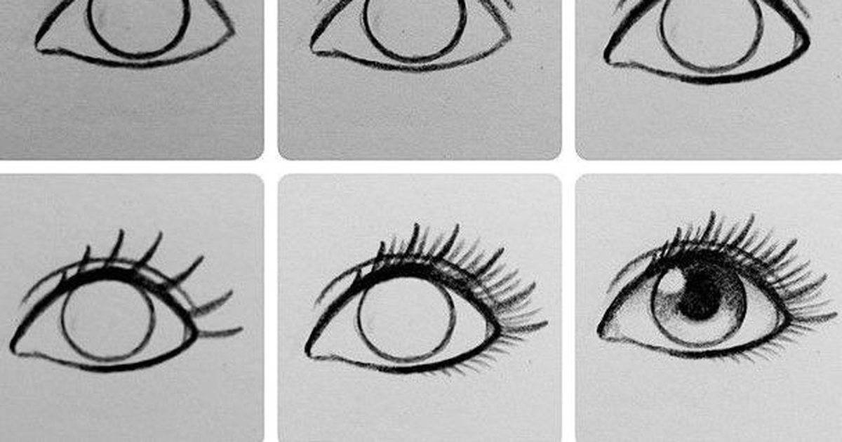 Как красиво нарисовать глаз для начинающих. Рисунок глаза пошагово. Поэтапное рисование глаза карандашом. Глаз пошагово карандашом. Пошаговые уроки рисования глаз.