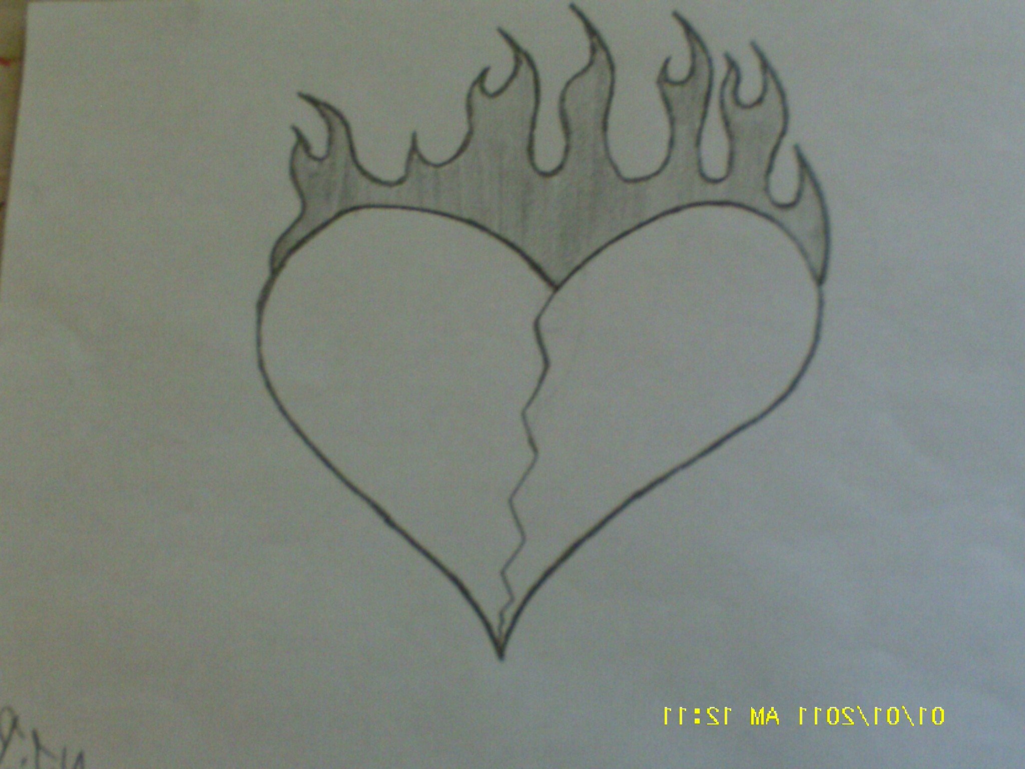 Рисунки карандашом лёгкие сердце