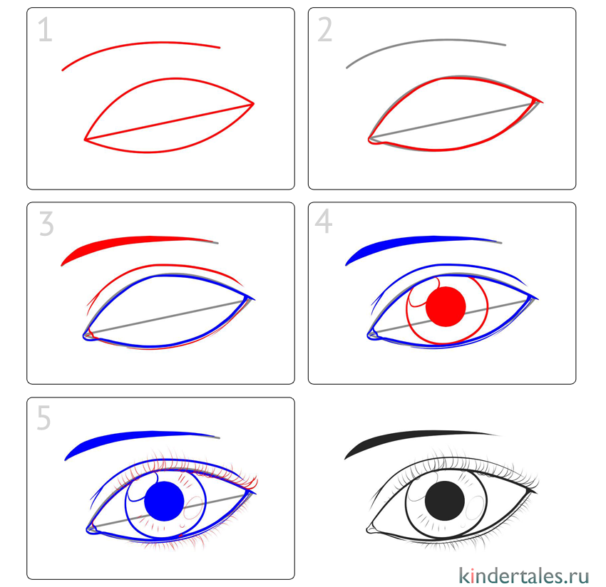 Как нарисовать глаз поэтапно карандашом для начинающих. Этапы рисования глаз. Рисунок глаза пошагово. Рисование глаз для начинающих. Схема рисования глаза карандашом.