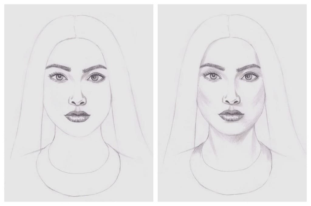 Как научиться рисовать портреты карандашом для начинающих поэтапно с нуля фото