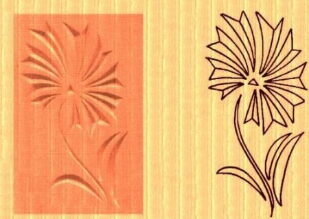 Узор для вырезания по дереву для начинающих